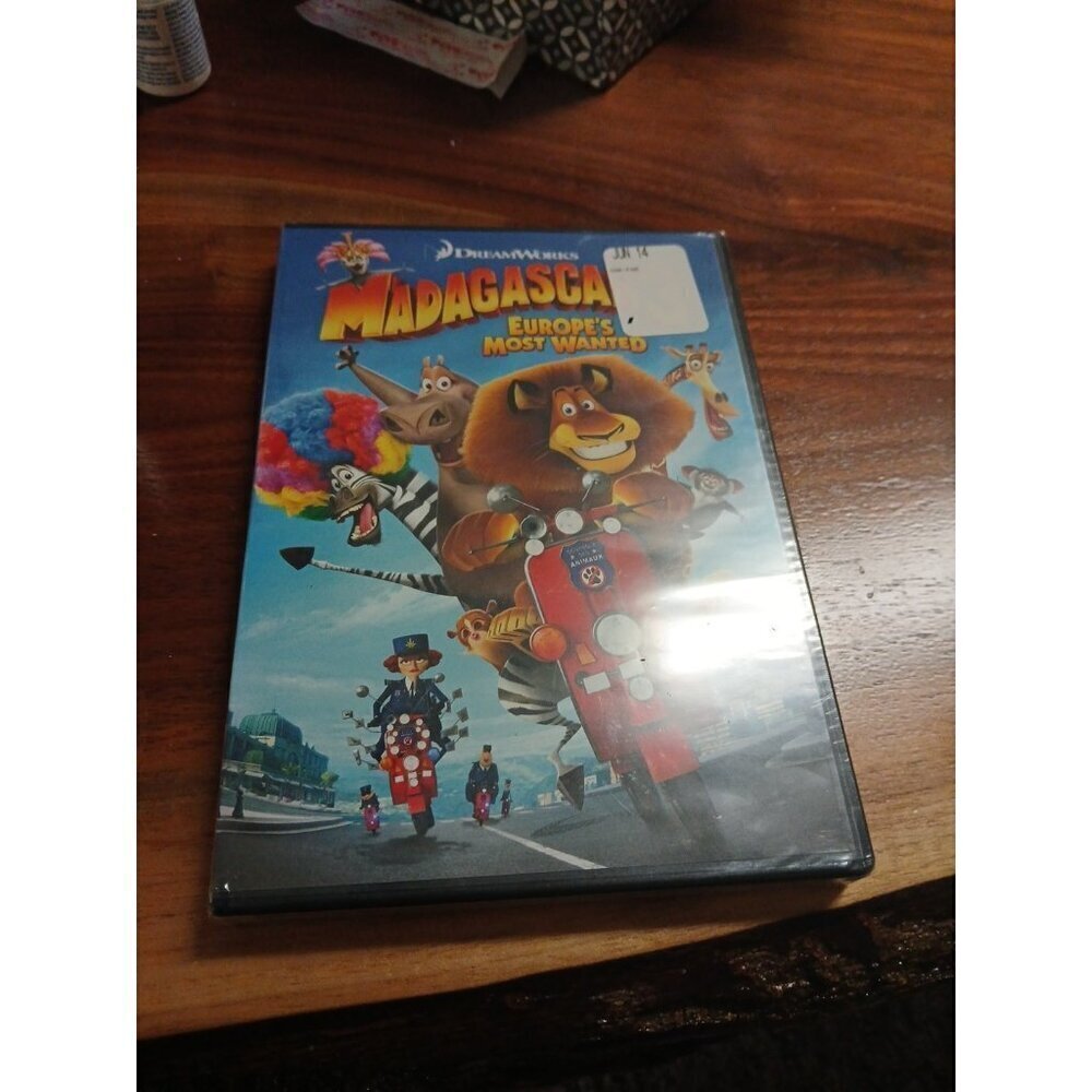 Madagascar 3: Europe’s Most Wanted (DVD, 2012 Widescreen) New Factory Sealed